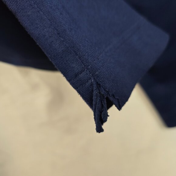 Adidas Originals Sweatpants Mens Small Blue Track Pants Neon Stripe Trefoil Logo - Picture 8 of 12